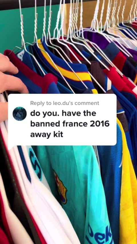 In response to LE MAILLOT DE FOOTBALL FRANCE PROHIBITED